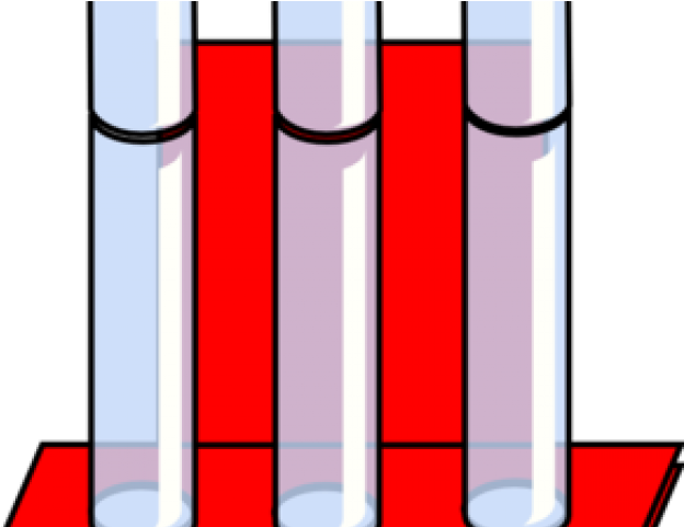 Red Clipart Test Tube - Test Tubes Clip Art (640x480), Png Download