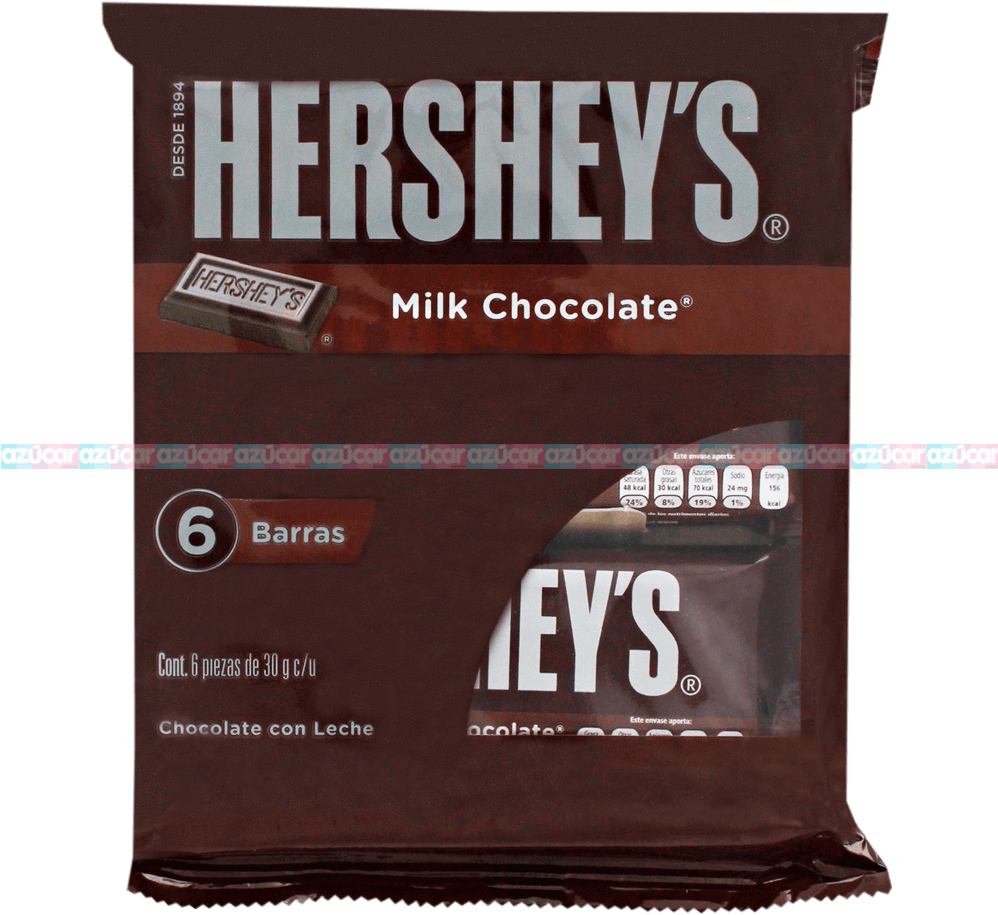 Hersheys Barra Chocolate 14/6 Hersheys - Hershey's (1000x1000), Png Download
