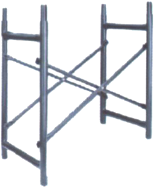 Cross Brace - Scaffold Systems H Frame (580x678), Png Download