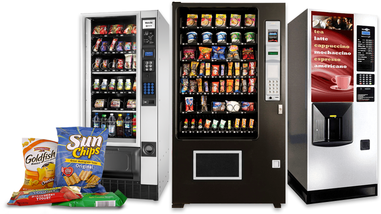 Vending Service Snacks Freshfood Beverages - Vending Machine (768x444), Png Download