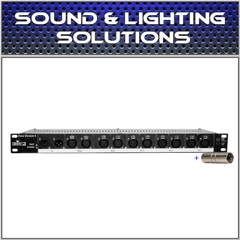 Chauvet Datastream 4 Optical Splitter Data Stream 4 - Railway (1000x1000), Png Download