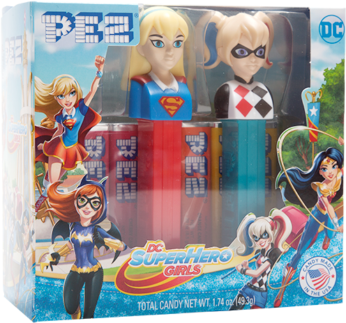 Load Image Into Gallery Viewer, Pez Dc Super Hero Girls - Pez Dc Super Hero Girls (709x473), Png Download
