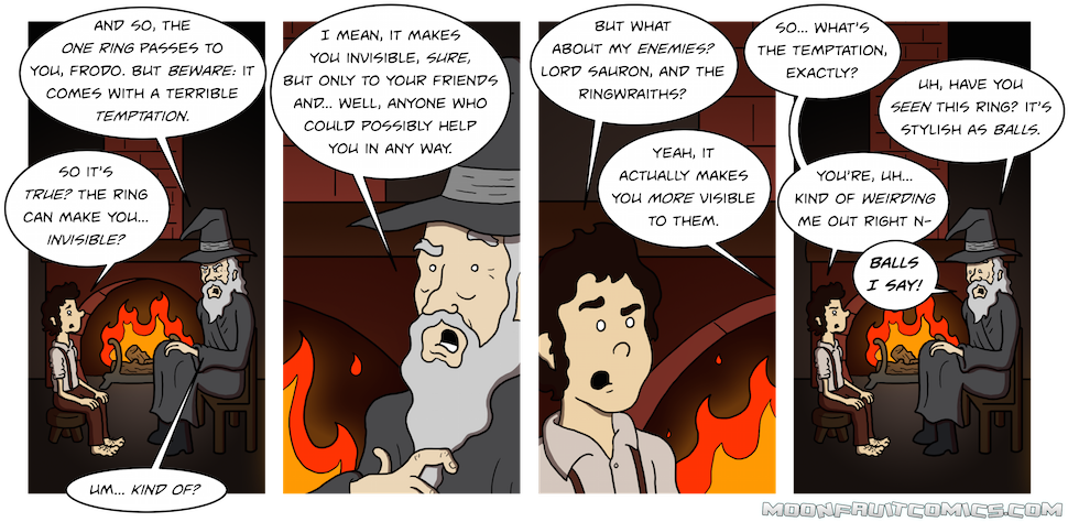 Peter Jackson Has Made Three More Lord Of The Rings - Comics (980x479), Png Download