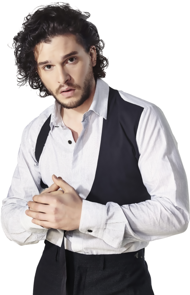 Thrones Sansa Of Snow Stark Kit Game - Kit Harington May 2015 (730x1095), Png Download