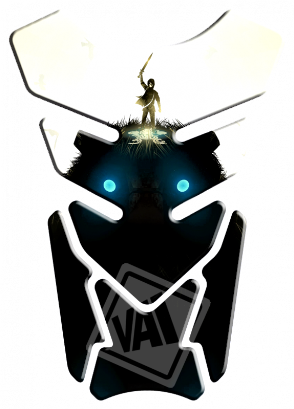 Adesivo Protetor De Tanque Shadow Of The Colossus - 26 Da Norte (800x800), Png Download