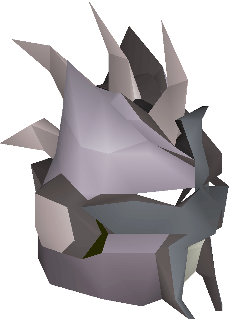 The Slayer Helmet Is A Piece Of Equipment That Is Worn - Slayer Helmet Runescape (730x1018), Png Download