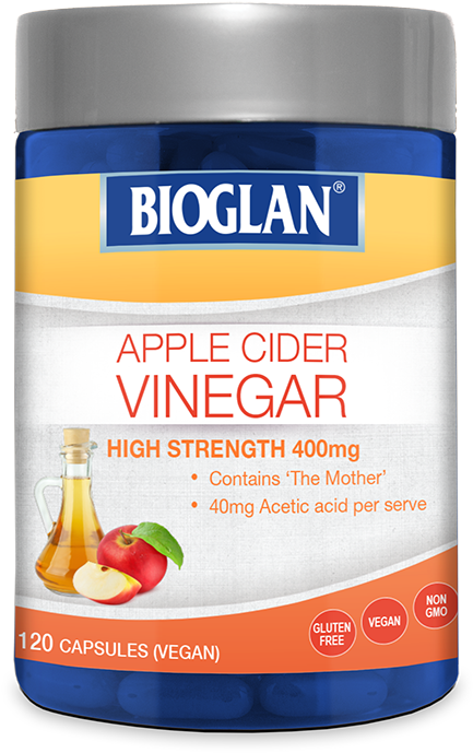 Bioglan Apple Cider Vinegar Capsules (800x800), Png Download