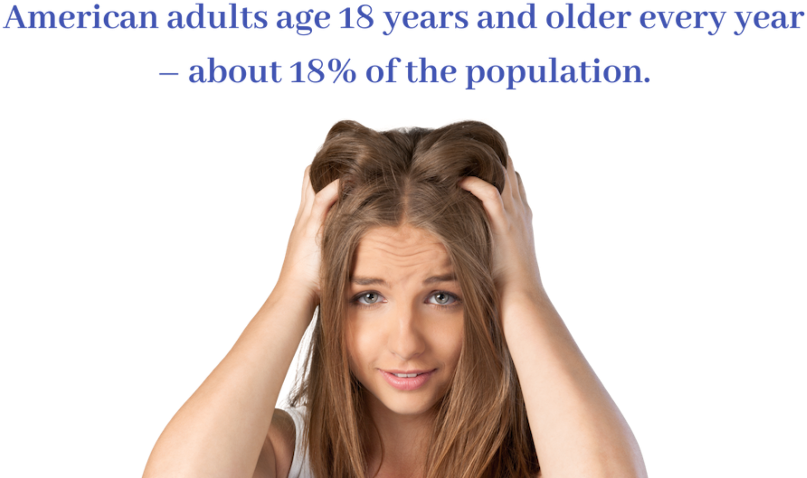 Anxiety Disorders Affect About 40 Million American - Anxiety (1700x956), Png Download