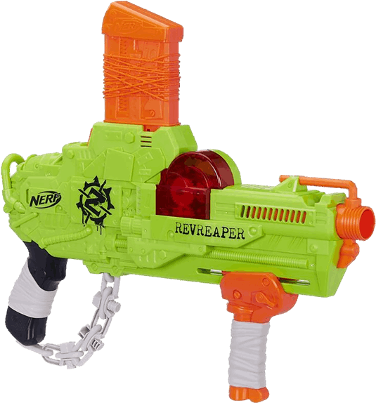 Nerf Zombie Strike Revreaper (600x600), Png Download