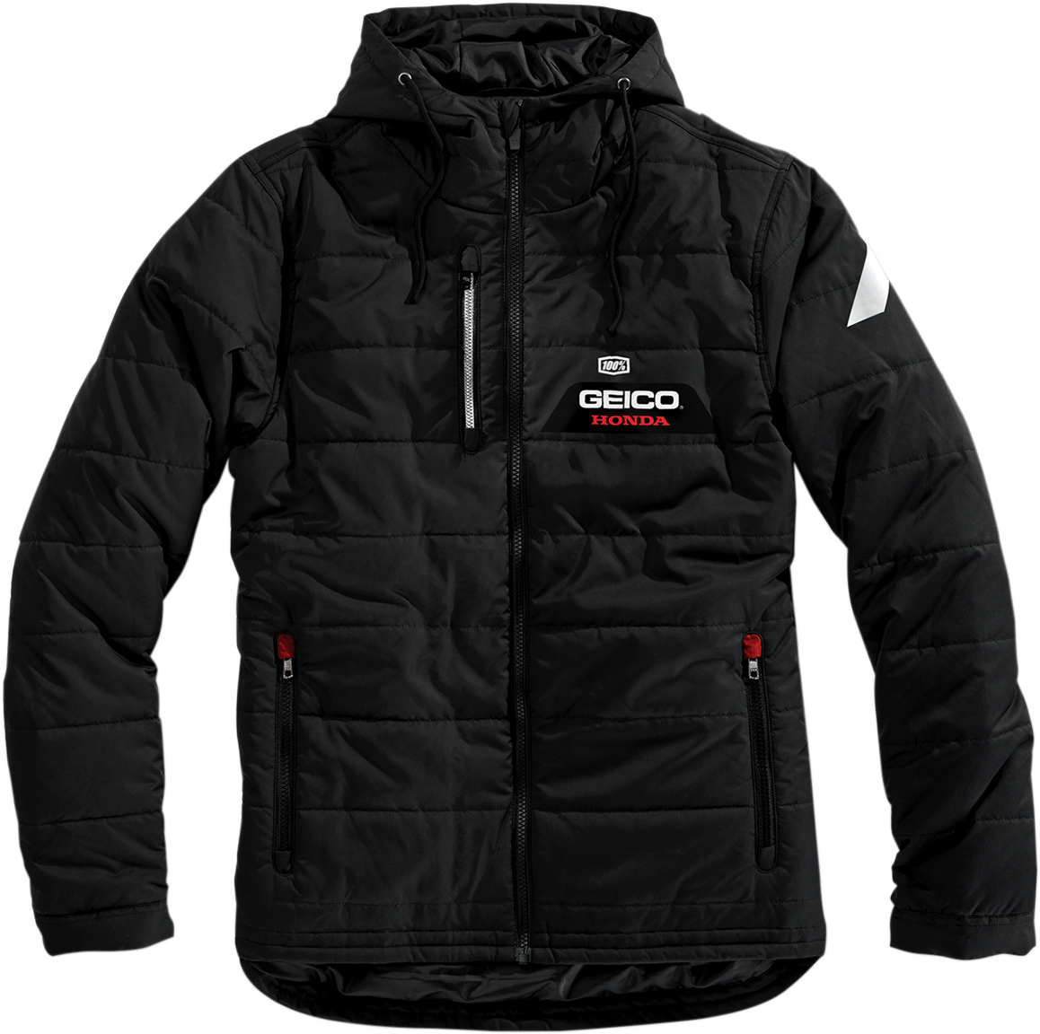 100 Percent Mens Textile Casual Motorcycle Honda Geico - Men's Mountain Waterproof Ski Jacket Windproof Rain (1158x1152), Png Download