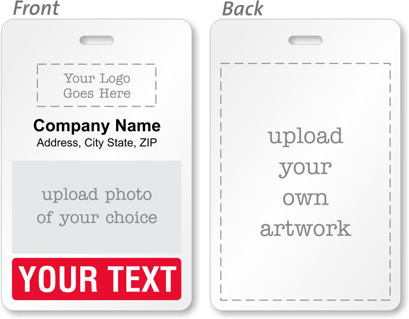 Zoom - Personalize - Make Your Own Id Card (800x625), Png Download