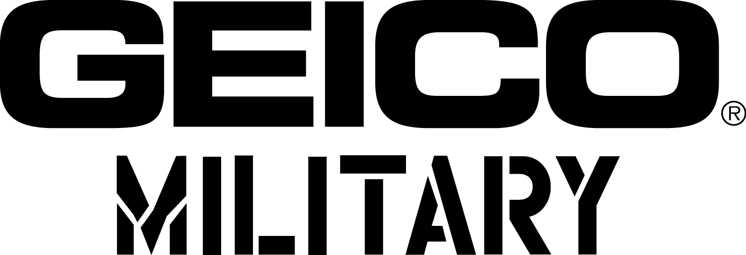 Military Black V - Geico (1481x508), Png Download