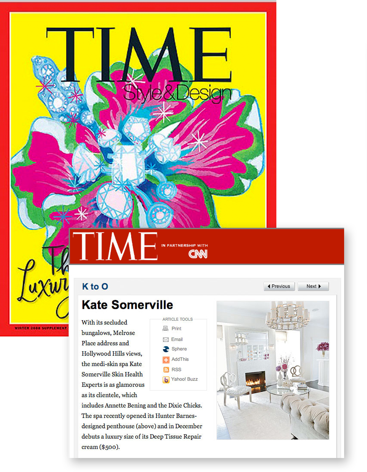 Kate Somerville - Floral Design (1235x1585), Png Download