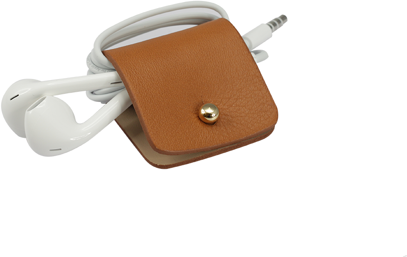 Headphone Holder Light-brown Nappa Leather Made In - Gadget (1125x750), Png Download