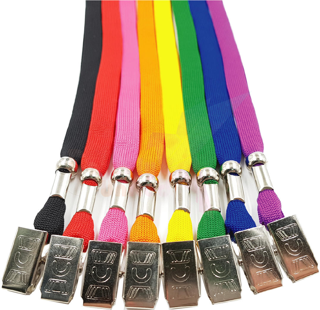 View Details 3/8" Weaving Tubular Lanyard W/ Badge - Style (1317x1117), Png Download