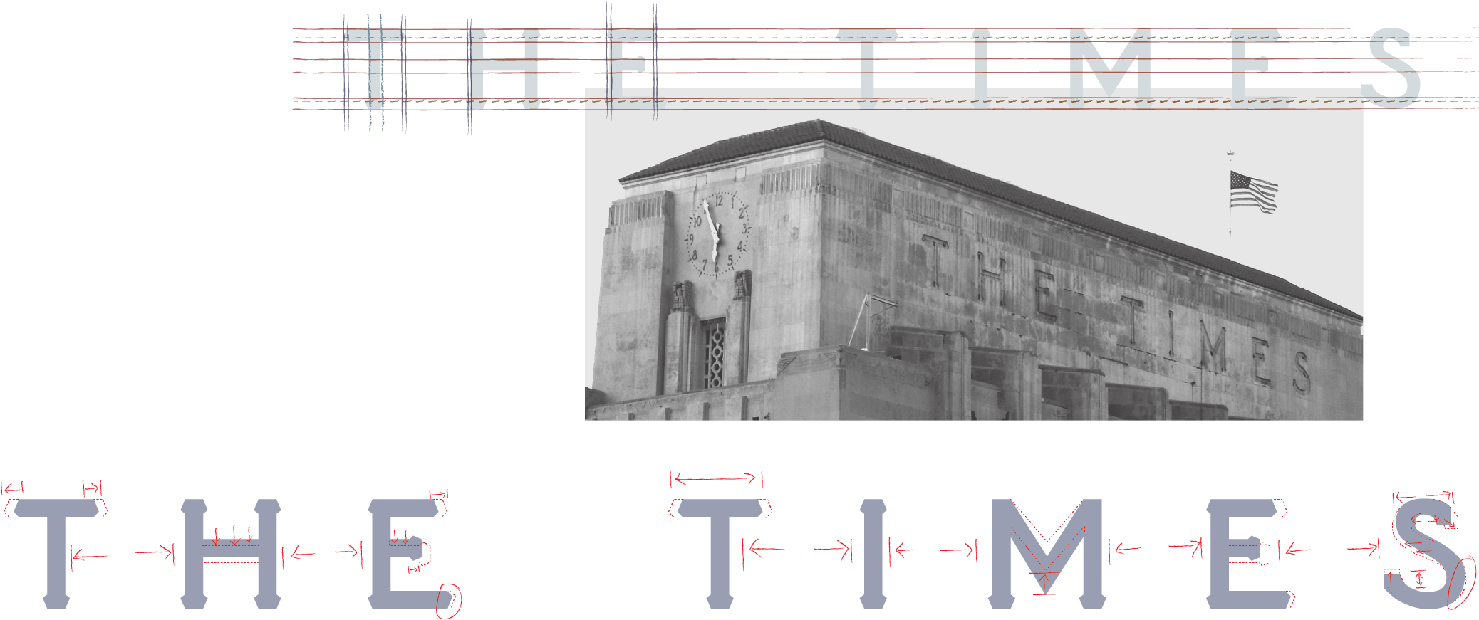 The Los Angeles Times - Brutalist Architecture (2083x938), Png Download