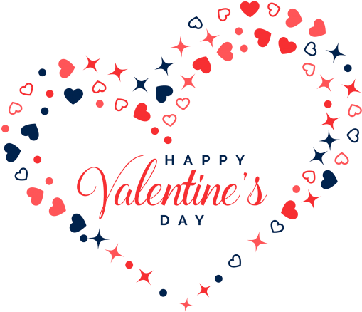 Heart Decoration Png - Valentine's Day (850x567), Png Download