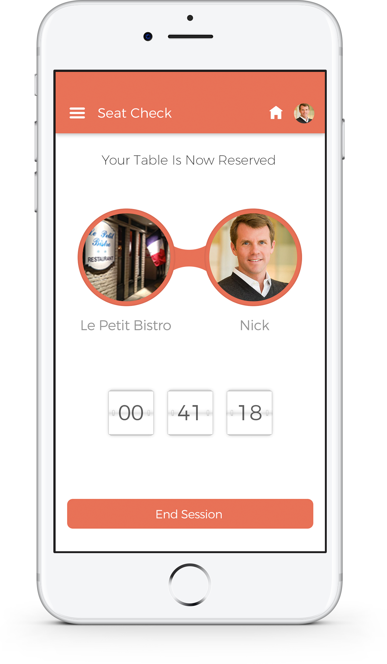 Seatcheck Table Reserved - Mobile Phone (1240x2126), Png Download
