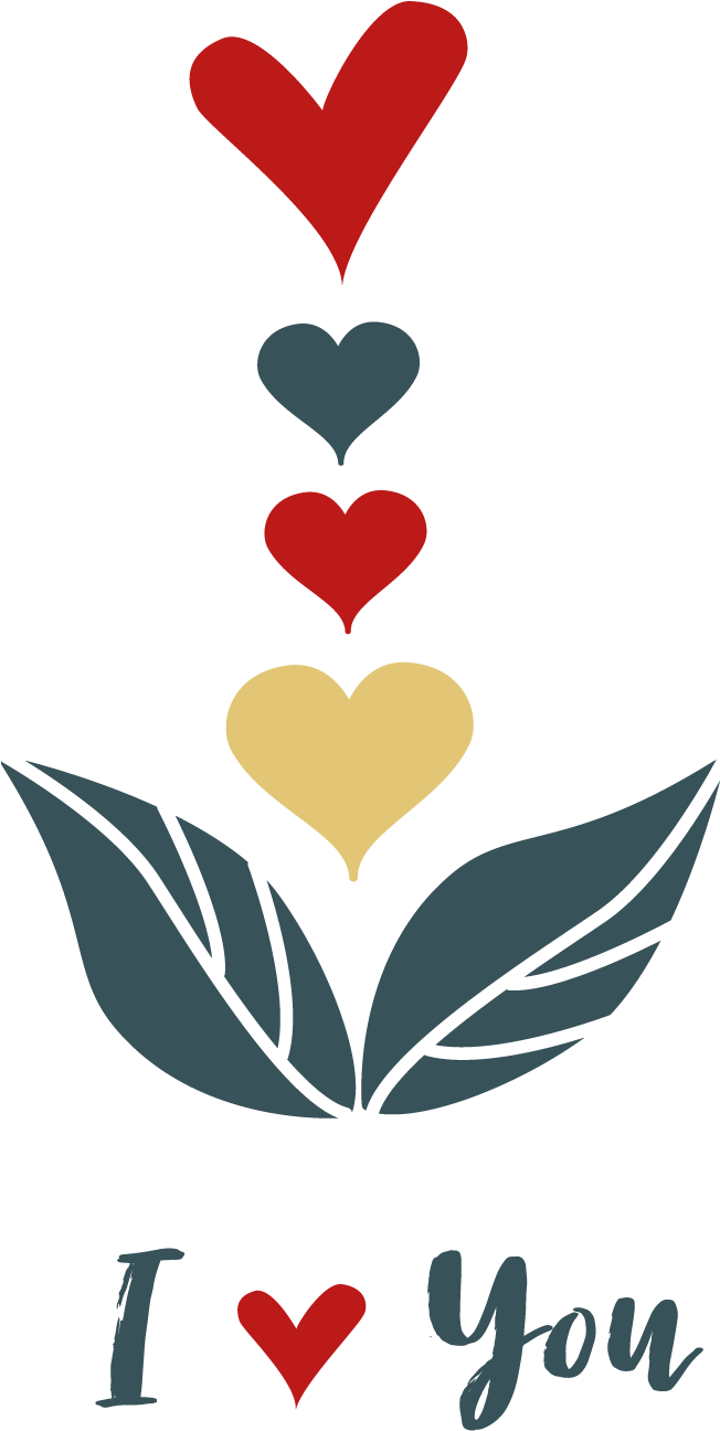 Happy Valentines Day Card Design - Heart (1201x1801), Png Download
