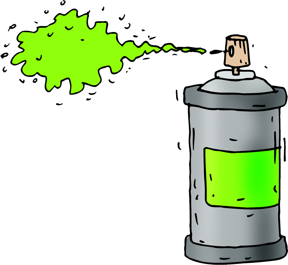 Age - Spray Paint Bottle Clip Art (1000x1000), Png Download