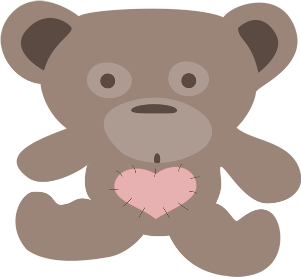 C - Teddy Bear (600x600), Png Download