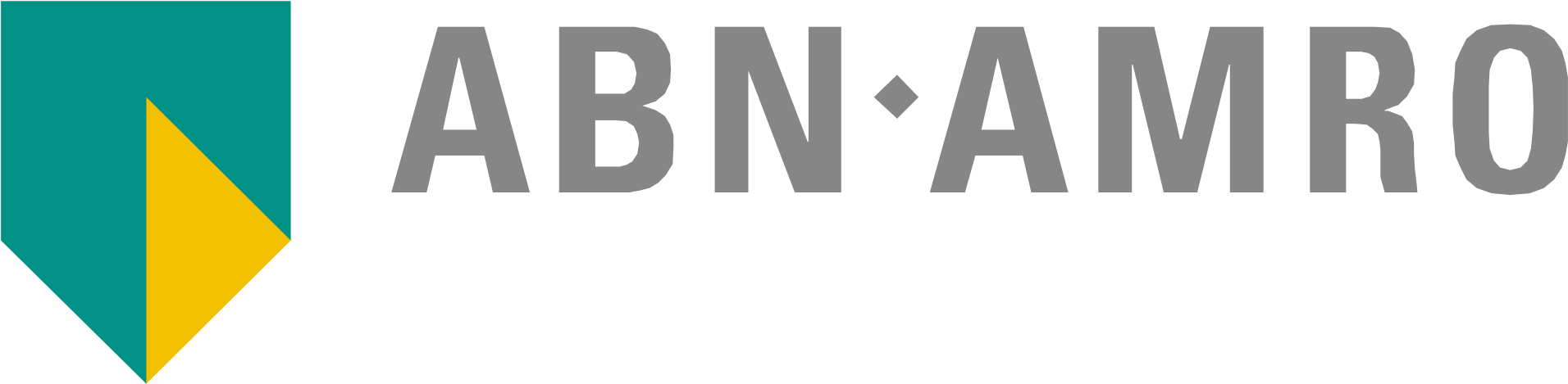 File Abn Amro Logo New Colors Svg Wikimedia Commons - Abn Amro Logo Png (2000x559), Png Download