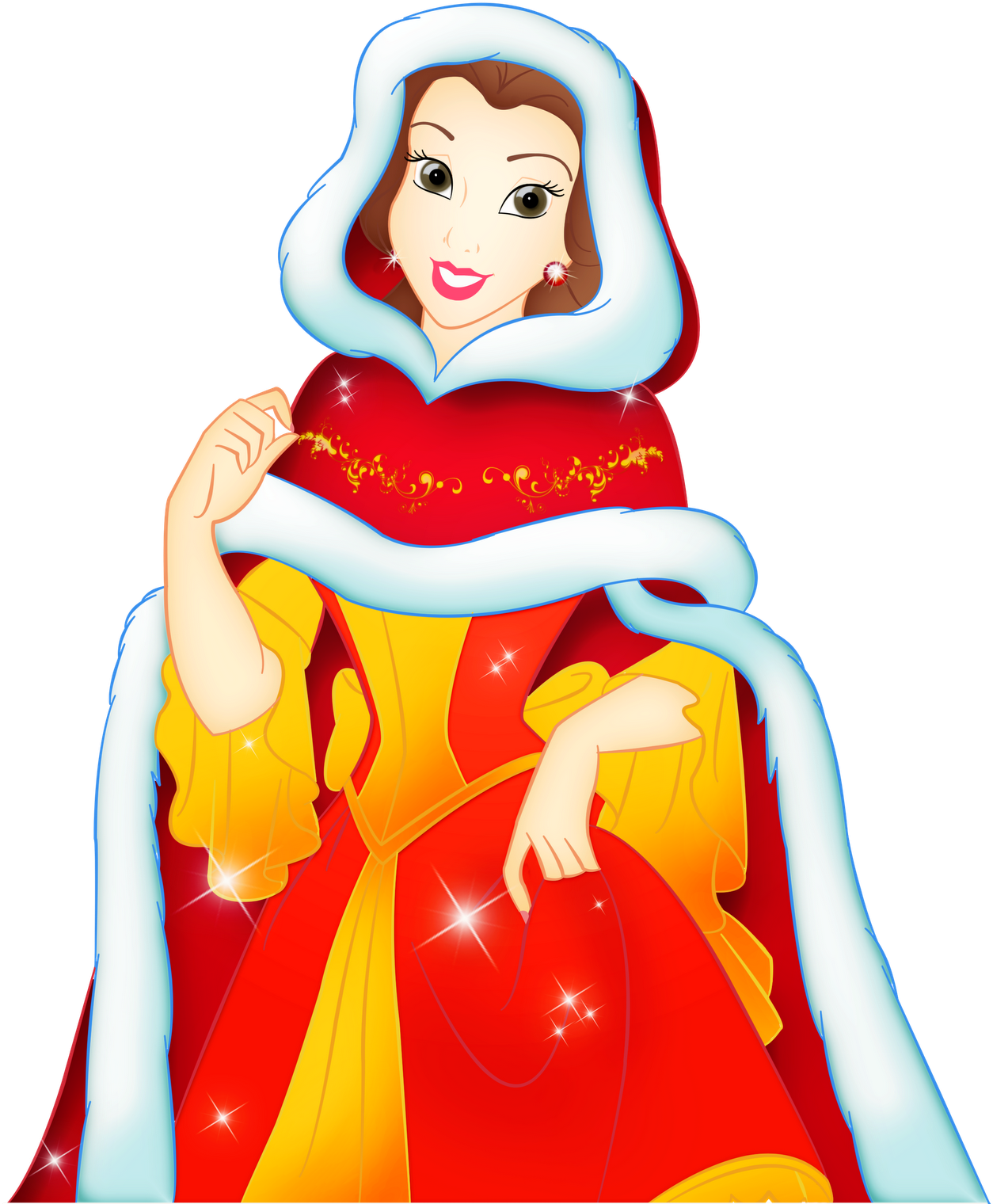 Clipart Disney Christmas Cartoon (1310x1600), Png Download