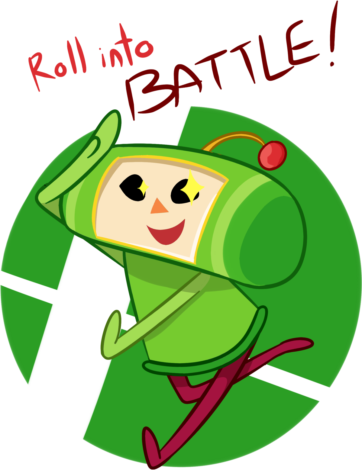 Let Him In Sakurai You Coward - Cartoon (1280x1650), Png Download