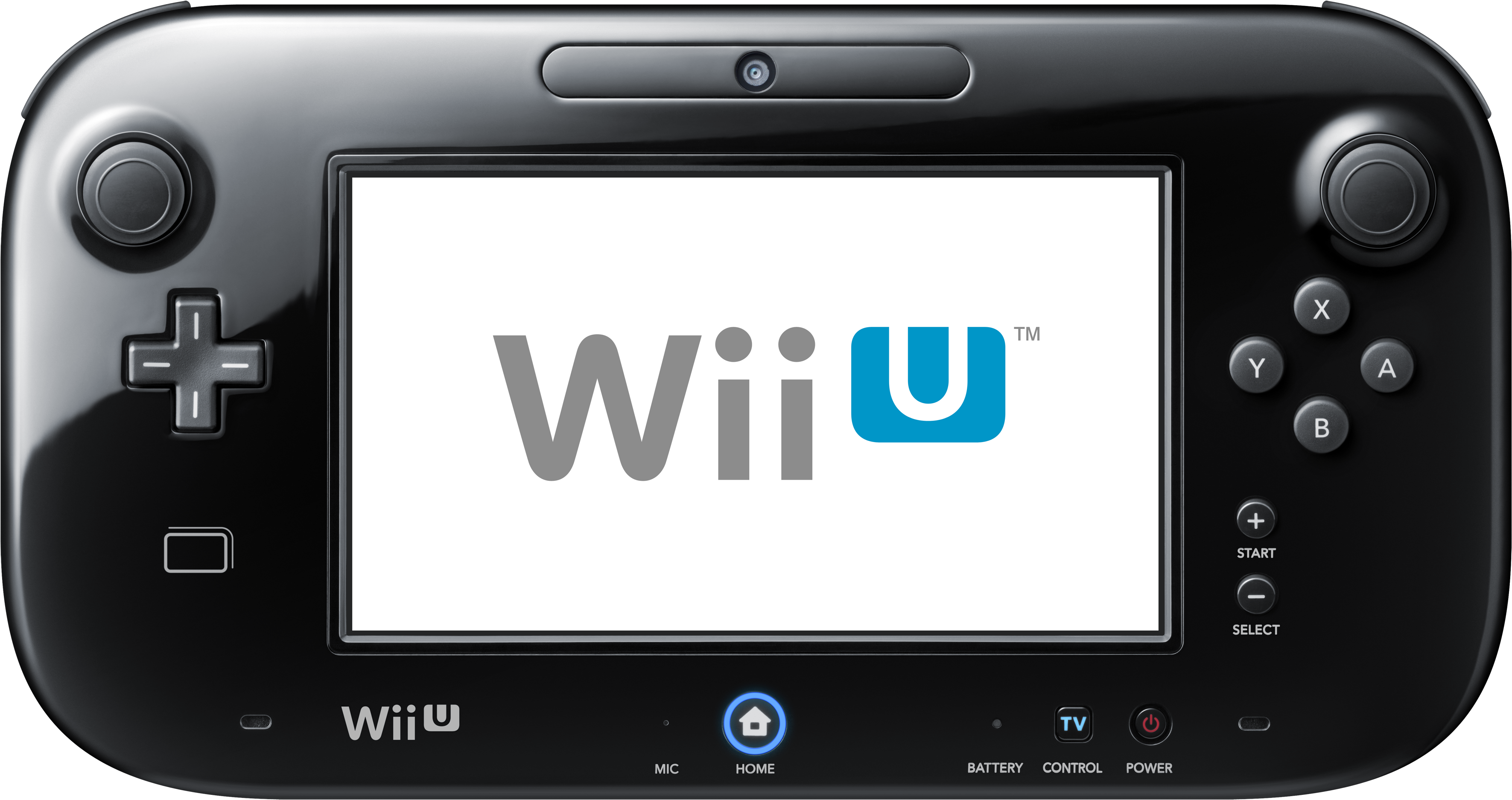 Wii U Gamepad Battery Life Information (4237x2620), Png Download