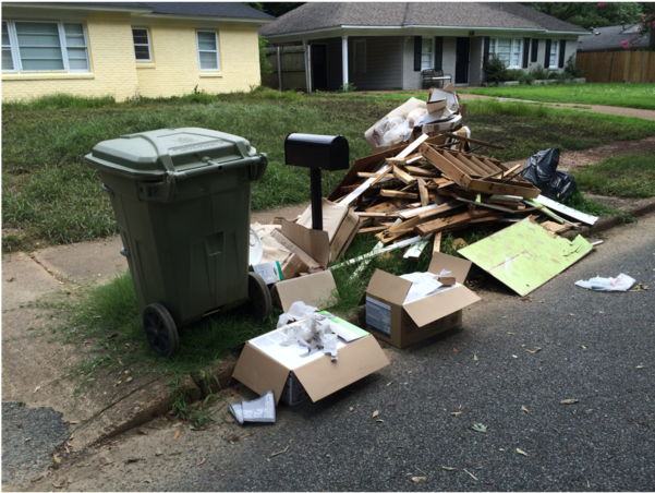 Picture Of Trash Pile Attached - Waste (600x600), Png Download