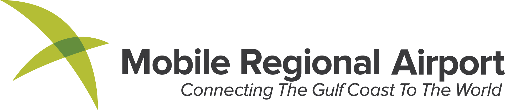 Mobile Regional Airport Logo - Mobile Regional Airport (1922x418), Png Download