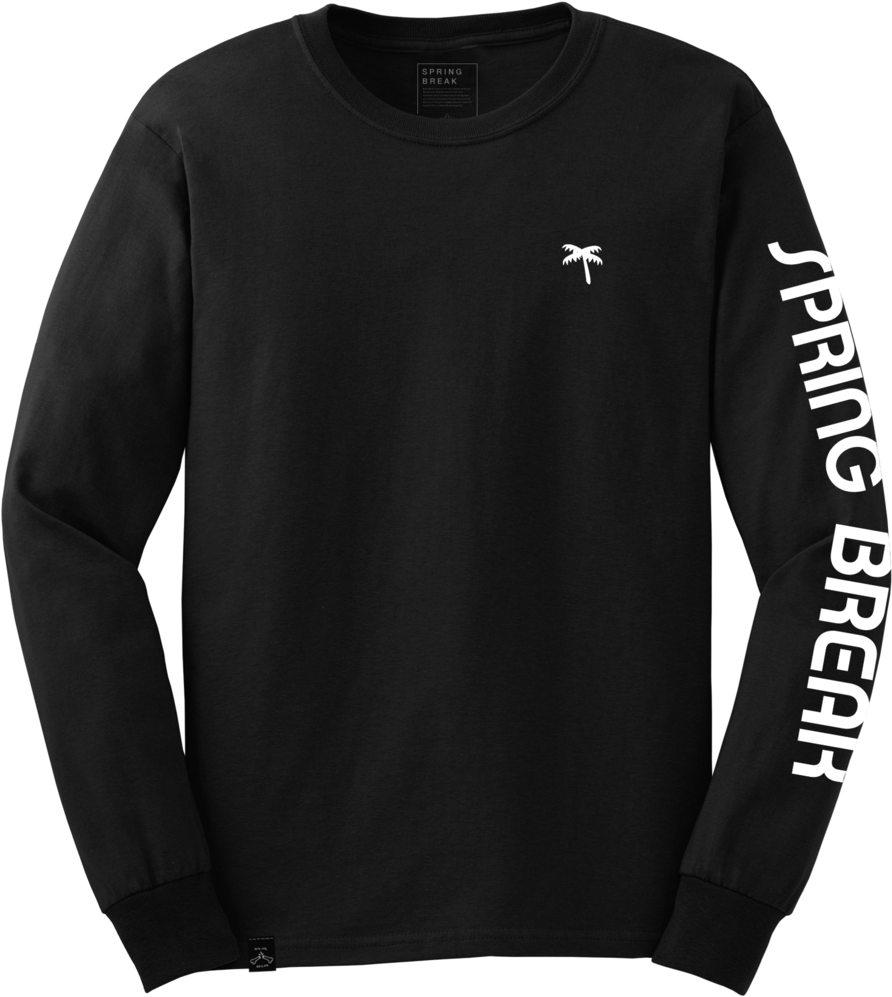 Gildan Black Long Sleeve Shirt (922x1024), Png Download