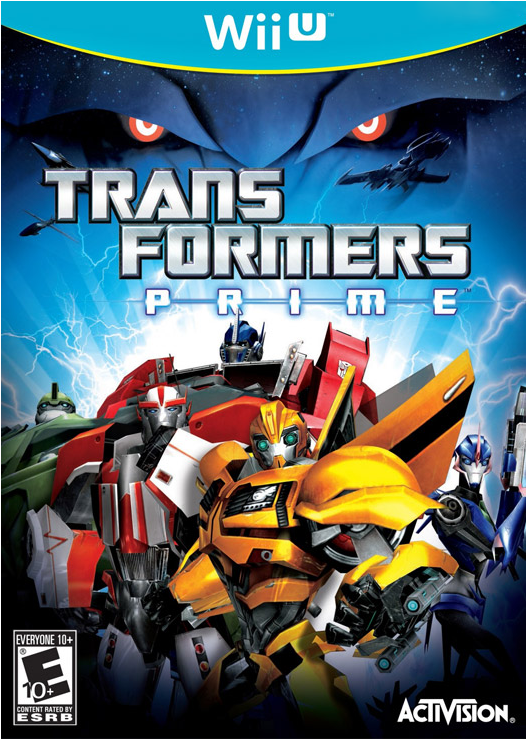Transformers Prime Nintendo Wii U Ntsc - Transformers Prime Wii U (794x1020), Png Download