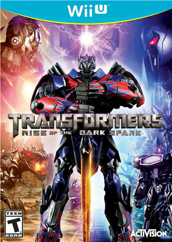 Wii U Transformers - Xbox 360 Transformers Rise Of The Dark Spark (800x800), Png Download