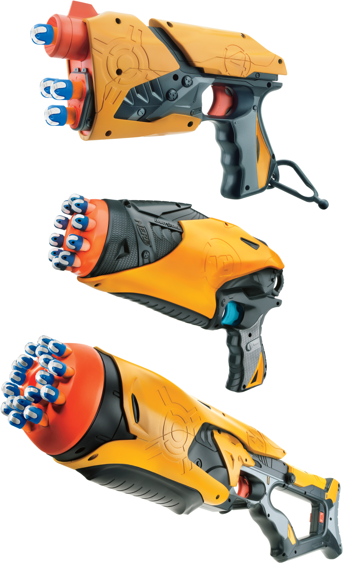 2011 Dart Tag Renderings - Nerf Dart Tag Pistole (1400x1948), Png Download