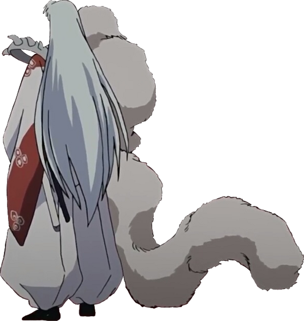 Sesshomaru Sticker - Cartoon (1024x1081), Png Download