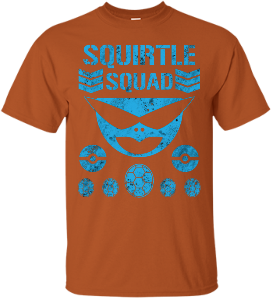 Pokemon Go Squirtle Squad Club Pokeauto - Shirt (1024x1024), Png Download
