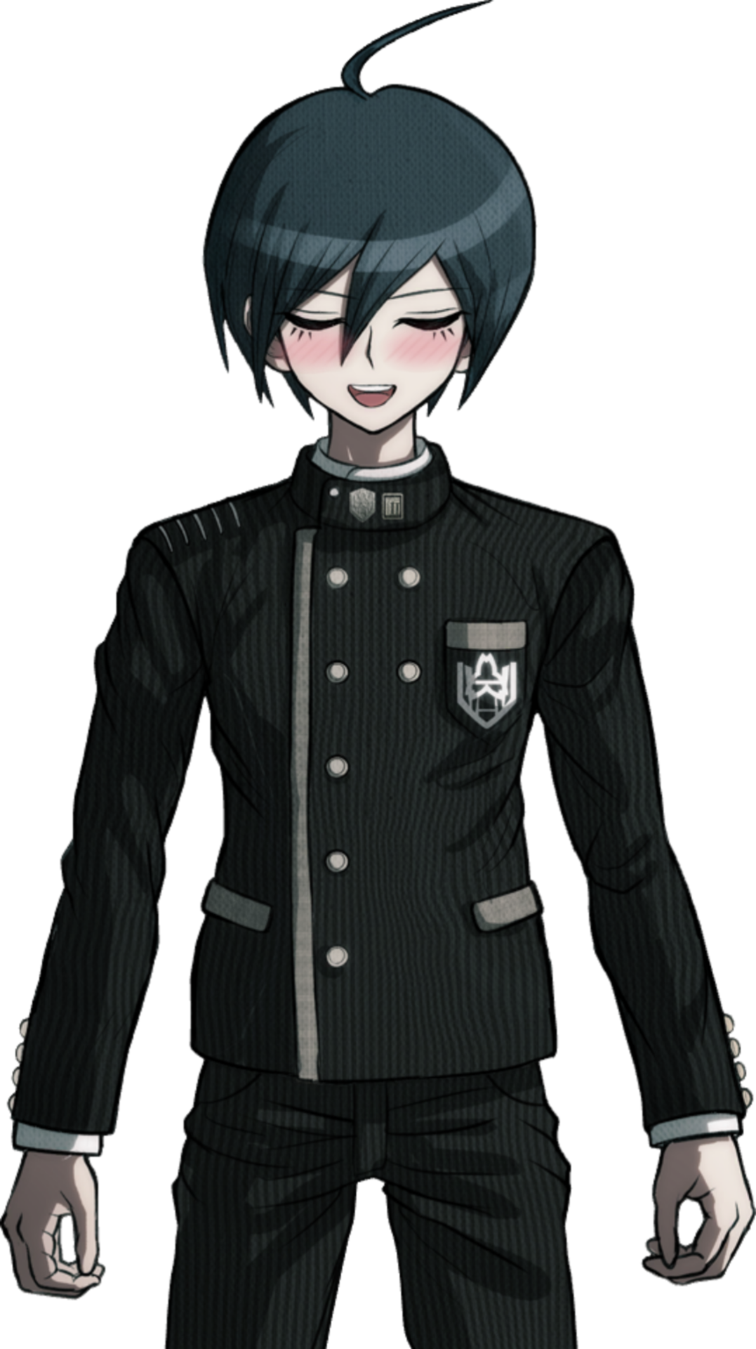 Image Image - Danganronpa V3 Sprites Saihara (1077x1920), Png Download