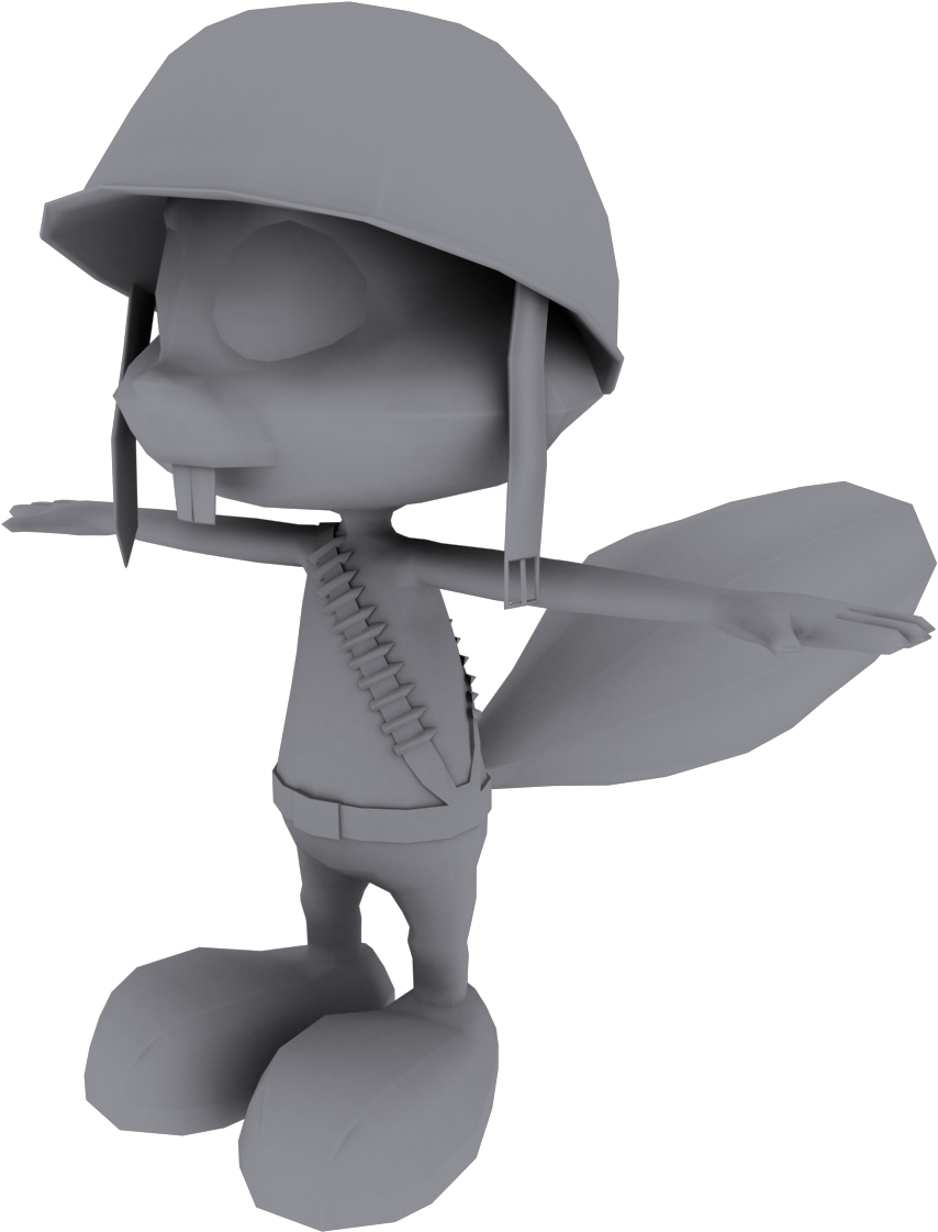 Report Rss Finished Squirrel Model - Figurine (860x1130), Png Download