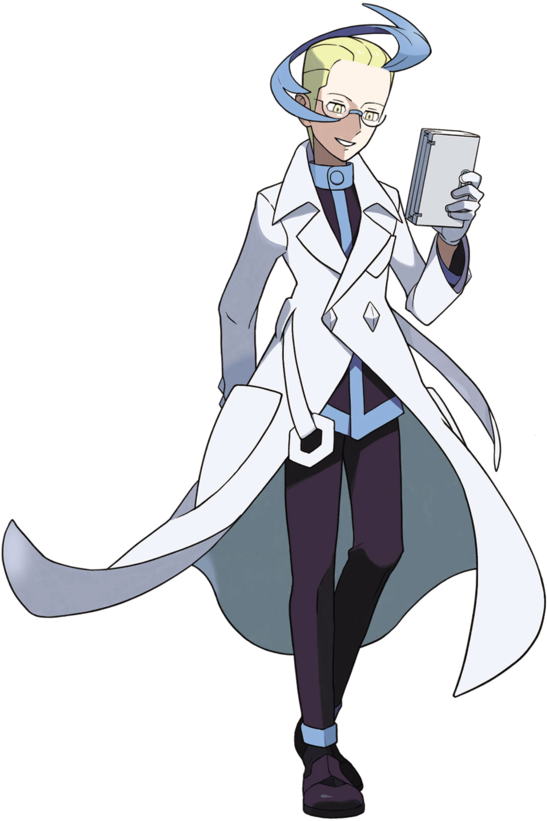 Colress - Pokemon Colress Png (571x826), Png Download