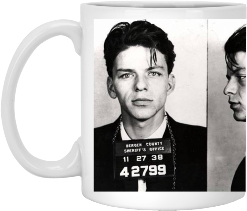Frank Sinatra "mug" Shot - Frank Sinatra Mugshot (800x800), Png Download