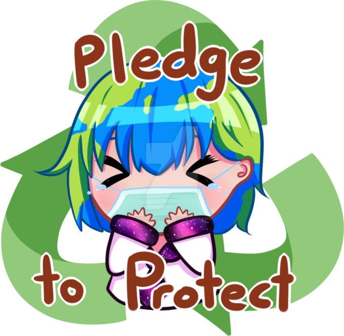 Earth Chan/terra Chan <3 - Earth Chan Protect (680x663), Png Download