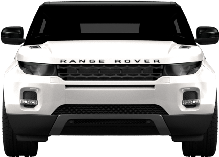Range Rover Evoque 3 Door'12 By Lucky Luciano - Compact Sport Utility Vehicle (1004x373), Png Download