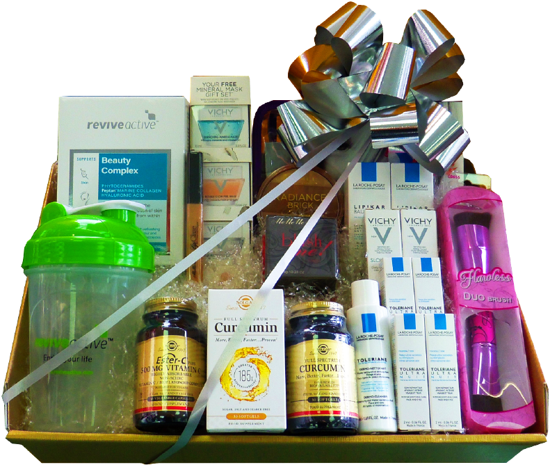 Plus Skincare From La Roche-posay & Vichy Make Up Products - Mishloach Manot (832x801), Png Download