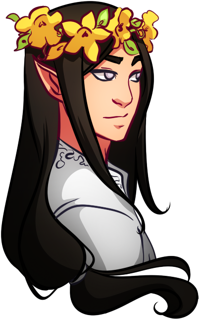 Naruto - Neji Hyuuga - The Hobbit - Hinata Elf (462x745), Png Download