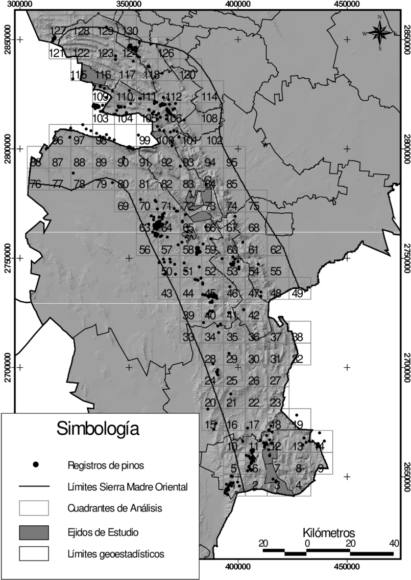 Ubicación Del Área De Estudio Y Registros De Las Especies - Atlas (850x1199), Png Download
