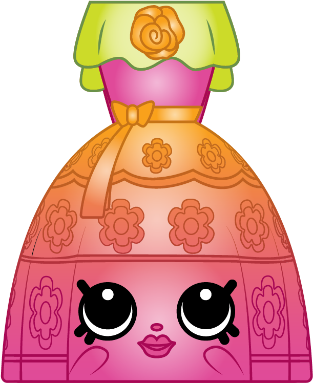 Dolores Dress - Dolores Dress Shopkins (834x834), Png Download
