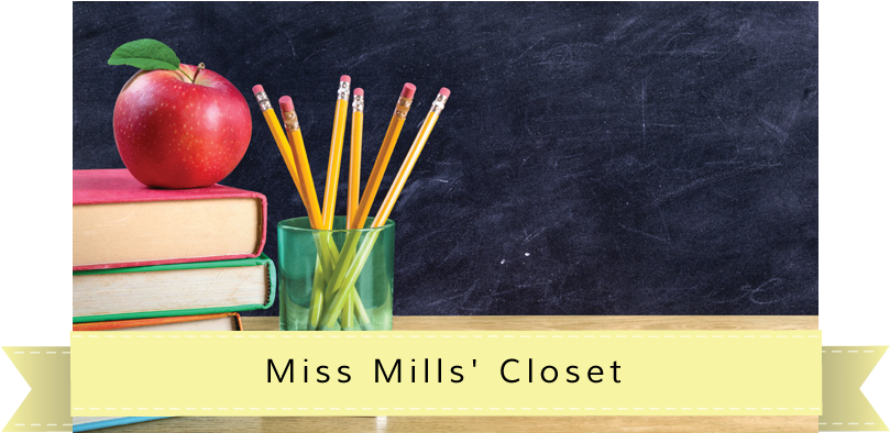 Miss Mills Banner - Back To School (810x403), Png Download