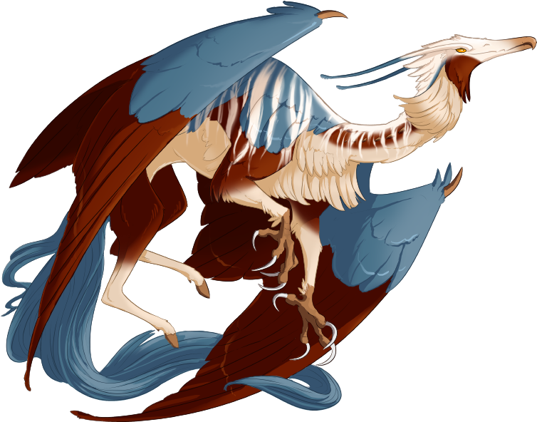 Some Hippogriff, Quetzal And Kirin Beast Examples With - Dragon (845x670), Png Download