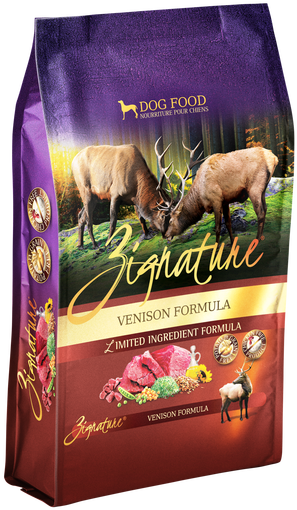 Pause - Zignature Venison Limited Ingredient Formula Dry Dog (1100x733), Png Download